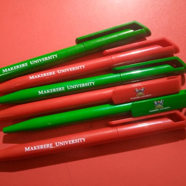 branded pens blue