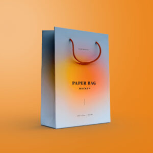 branded paper bag