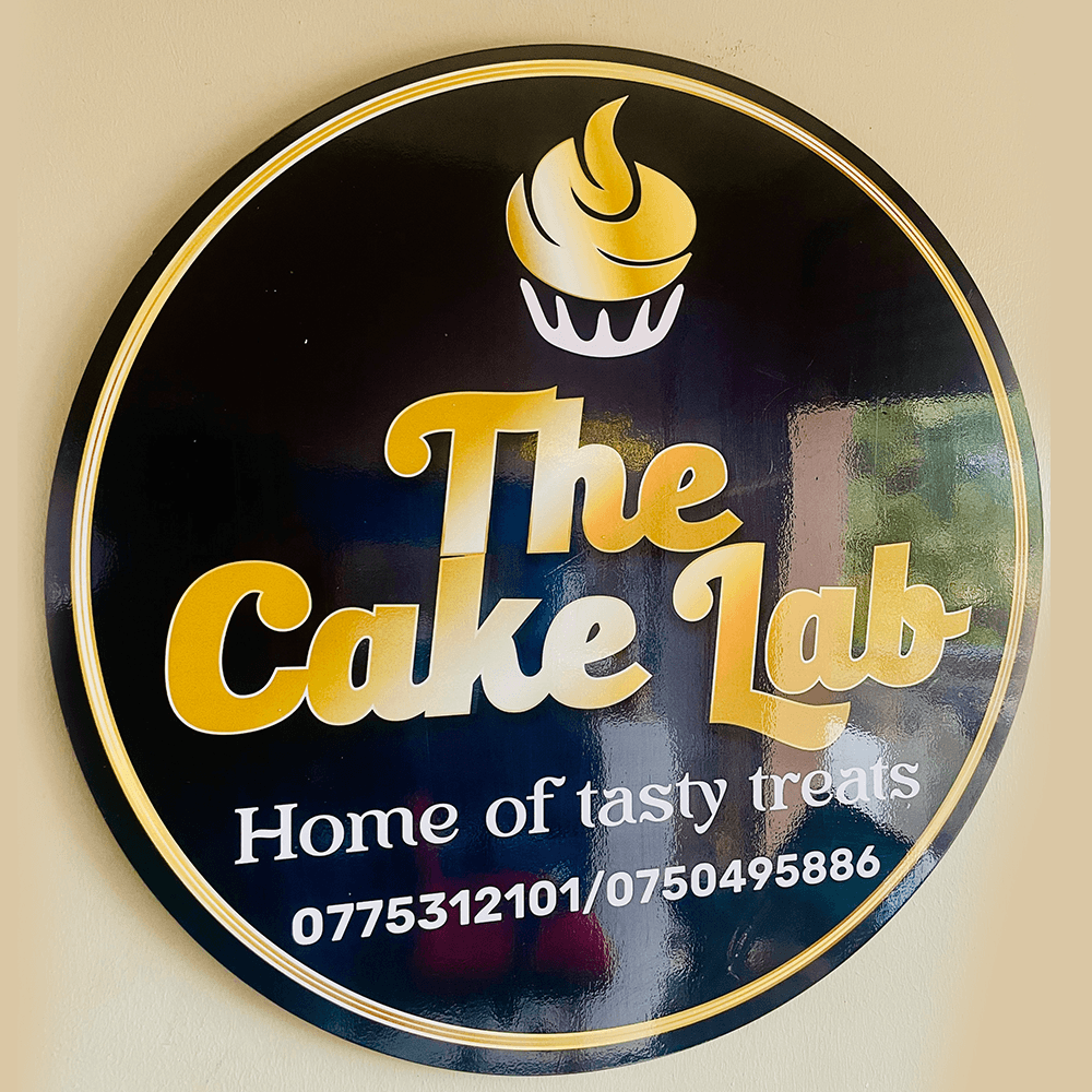 the cake lab wall logo