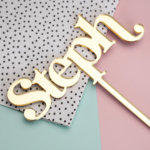 cake topper